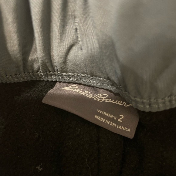 Eddie Bauer fleece lined joggers - Picture 3 of 3
